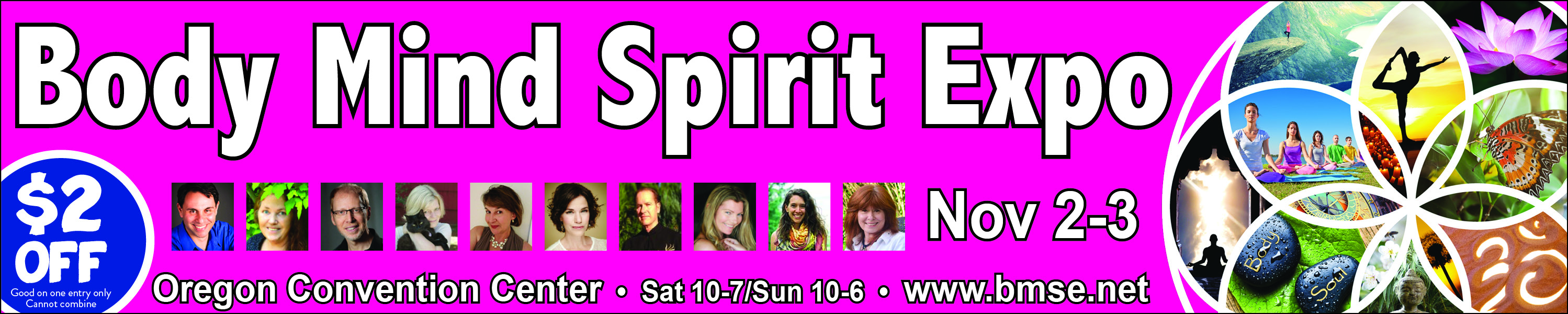 Intuitive Readings & Healing Anxiety Talk at the Body Mind Spirit Expo in Portland